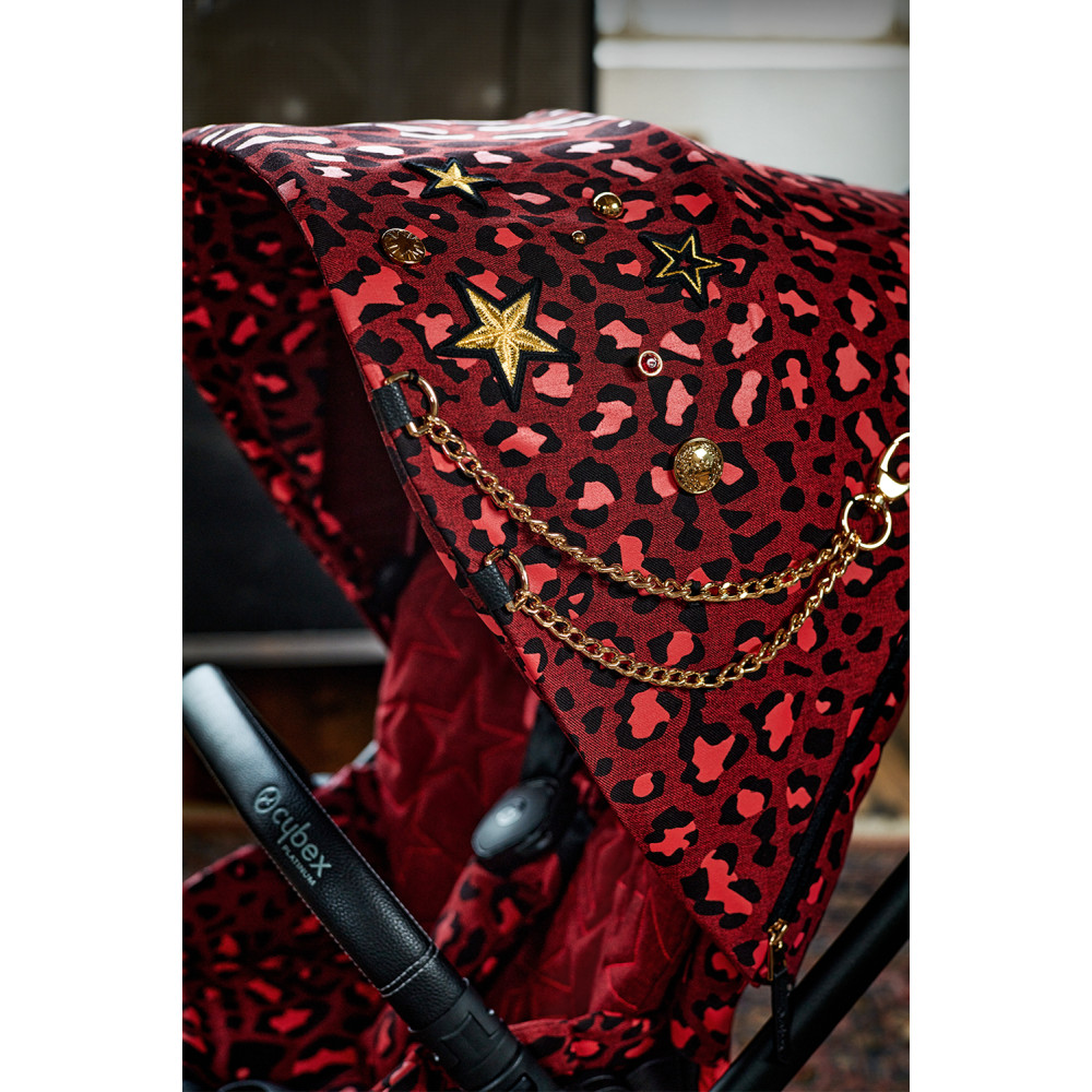 Коляска 2 в 1 Cybex Priam 4.0 Rockstar by Alec Voelkel