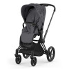 Коляска 2 в 1 Cybex Priam 4.0 Simply Flowers Dream Grey