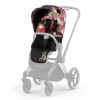 Коляска 2 в 1 Cybex Priam 4.0 Spring Blossom Dark