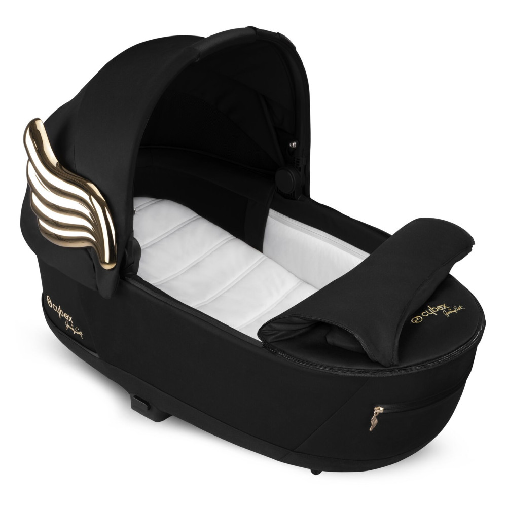 Коляска 2 в 1 Cybex Priam 4.0 by Jeremy Scott Wings Black