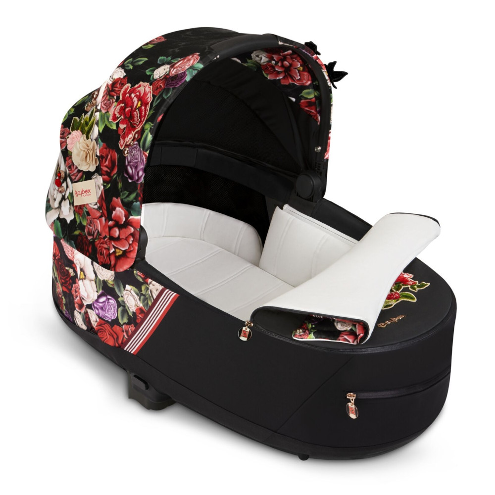 Коляска 2 в 1 Cybex Priam 4.0 Spring Blossom Dark