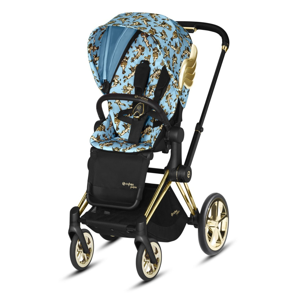 Прогулочная коляска Cybex Priam 3.0 by Jeremy Scott Cherubs Blue