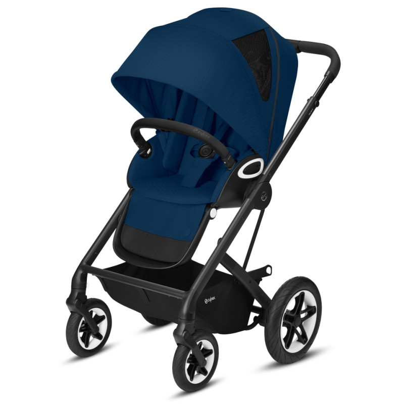 Прогулочная коляска Cybex Talos S Lux Navy Blue