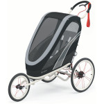 Коляска для бігу Cybex Zeno All Black & Cream Orange