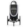 Коляска для бігу Cybex Zeno All Black & Cream Orange