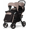 Коляска для двойни EasyGo Fusion Duo Latte (Изи Гоу Фьюжн Дуо Латте)