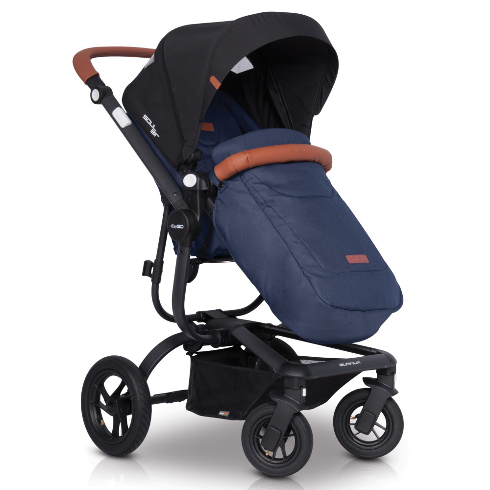 Коляска 2 в 1 EasyGo Soul Air 2019 Denim (Ізігоу Соул 2019 Ейр)