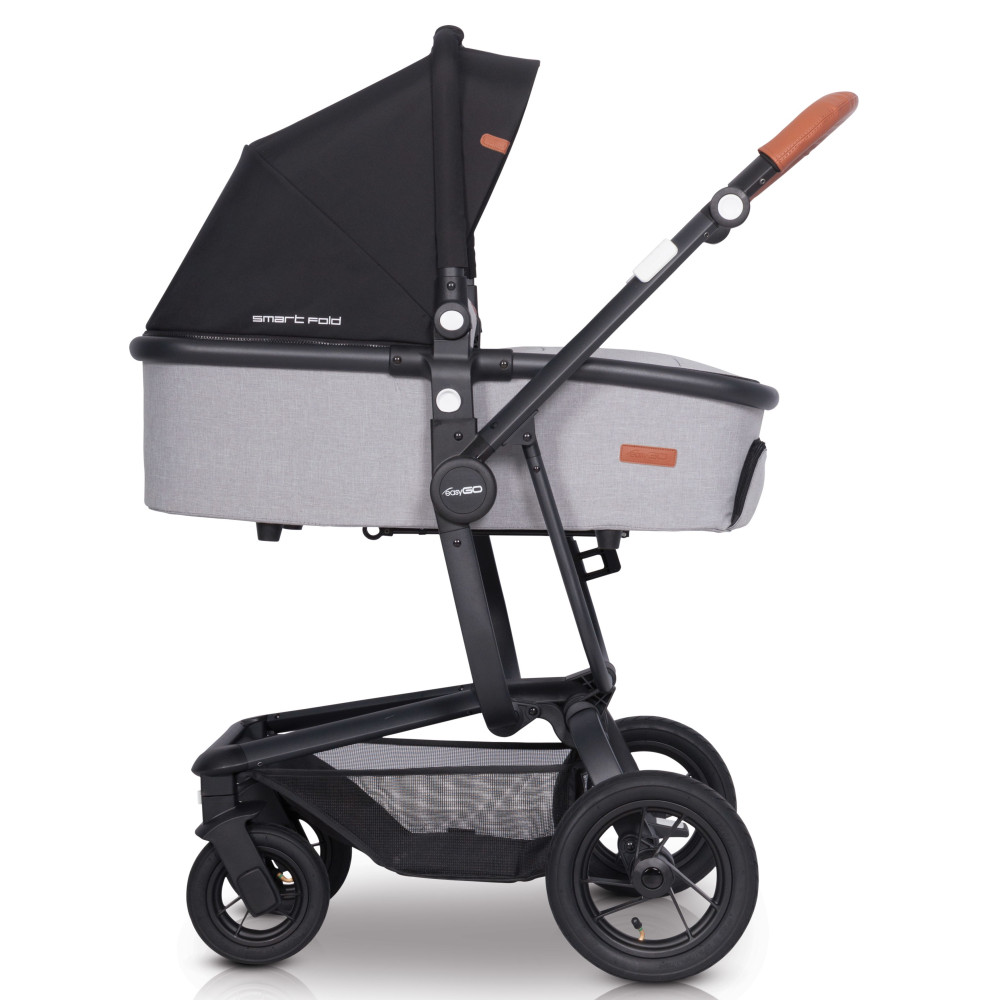 Коляска 2 в 1 EasyGo Soul Air 2019 Grey fox (Ізігоу Соул 2019 Ейр)