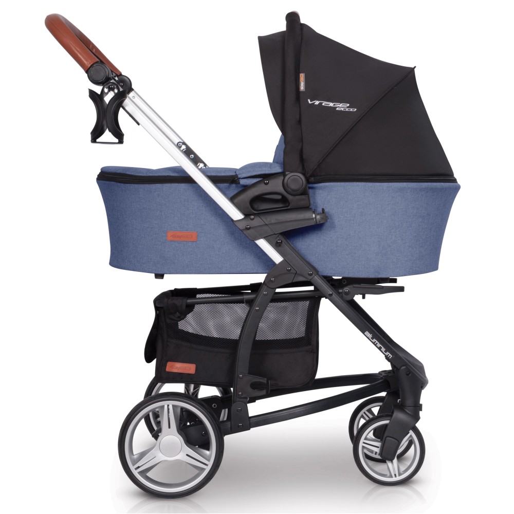 Коляска 3 в 1 EasyGo Virage Ecco 2019 Denim