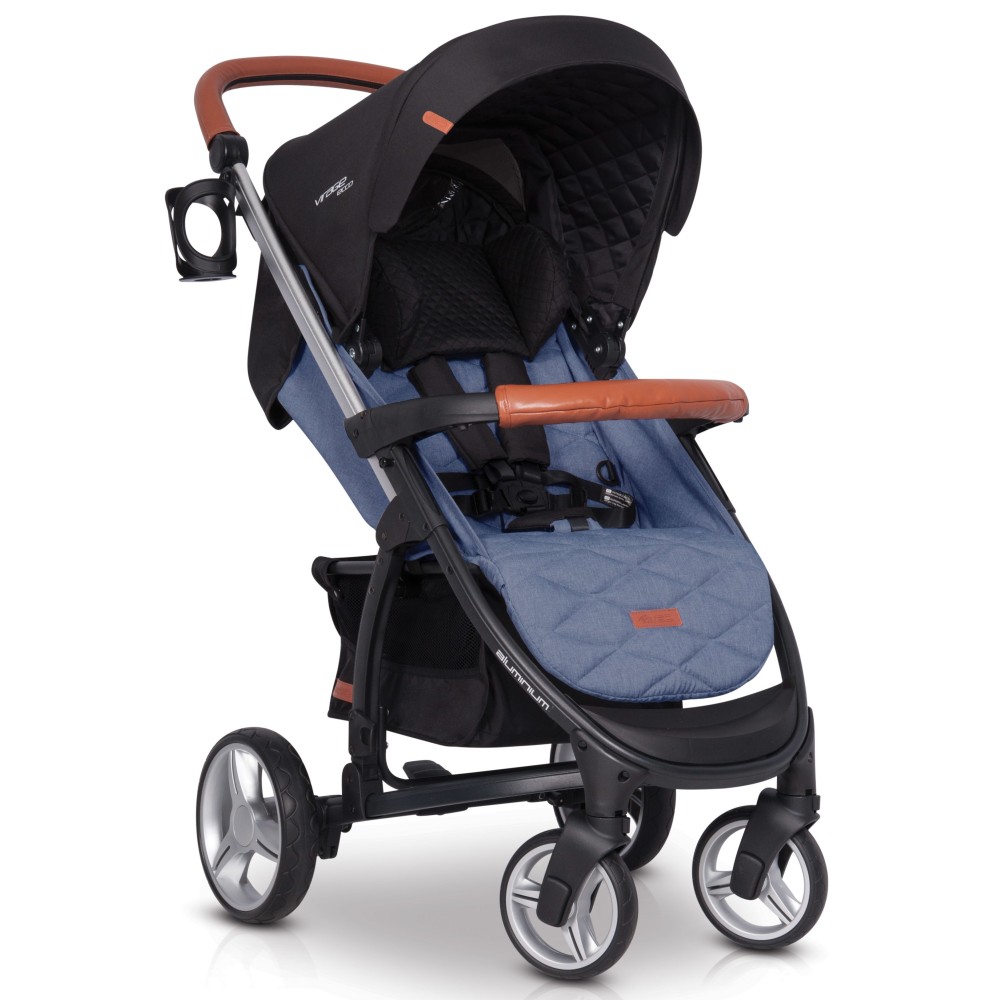 Коляска 3 в 1 EasyGo Virage Ecco 2019 Denim