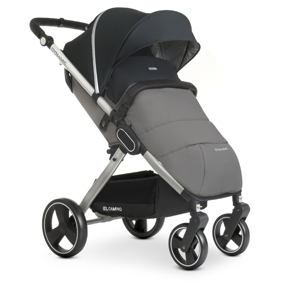 El Camino Dynamic Pro ME 1053N - прогулочная коляска для бездорожья, всесезонная • Onyx