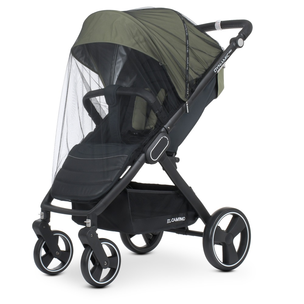 El Camino Dynamic Pro ME 1053N - прогулочная коляска для бездорожья, всесезонная • Khaki