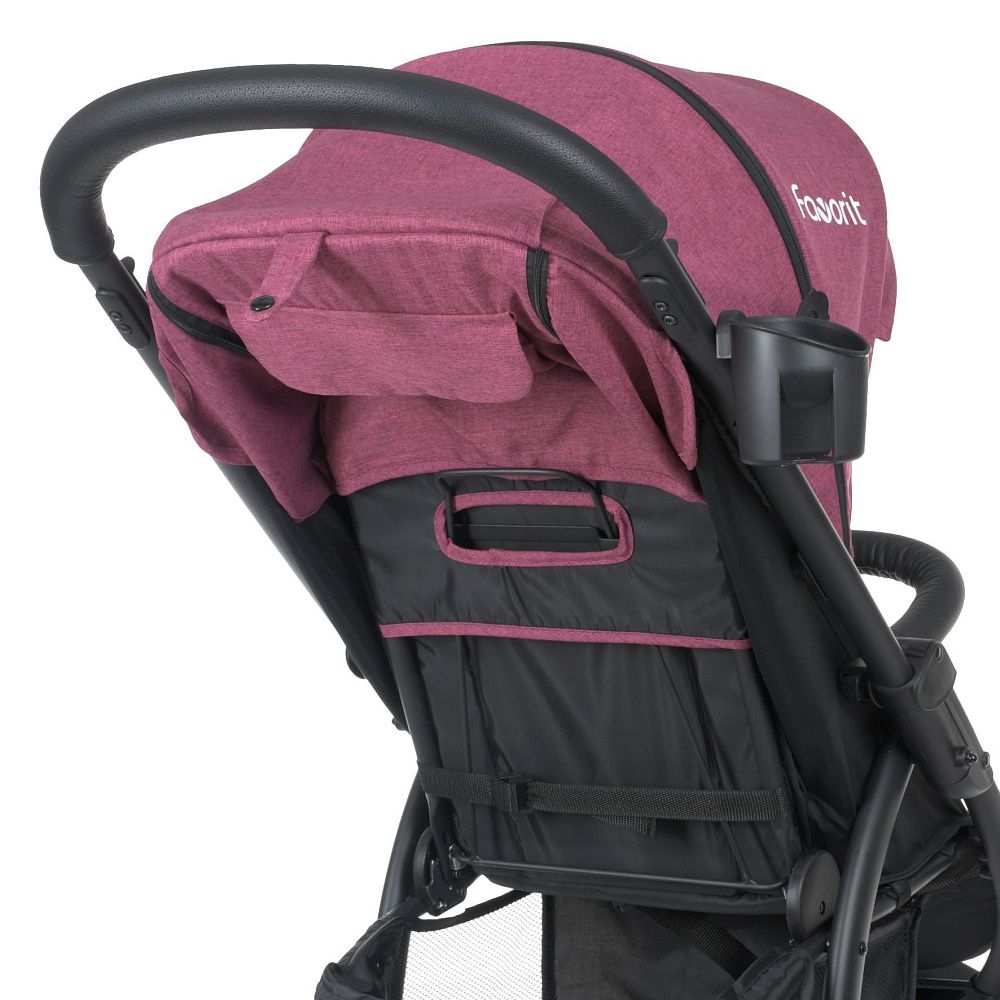 Прогулочная коляска El Camino Favorit v.2 M 3409N Maroon Прогулочная коляска El Camino Favorit v.2 M 3409N Maroon