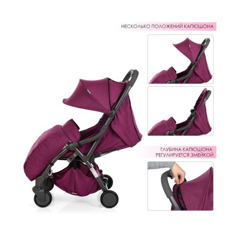 Прогулочная коляска El Camino Handy ME 1034L Sangria