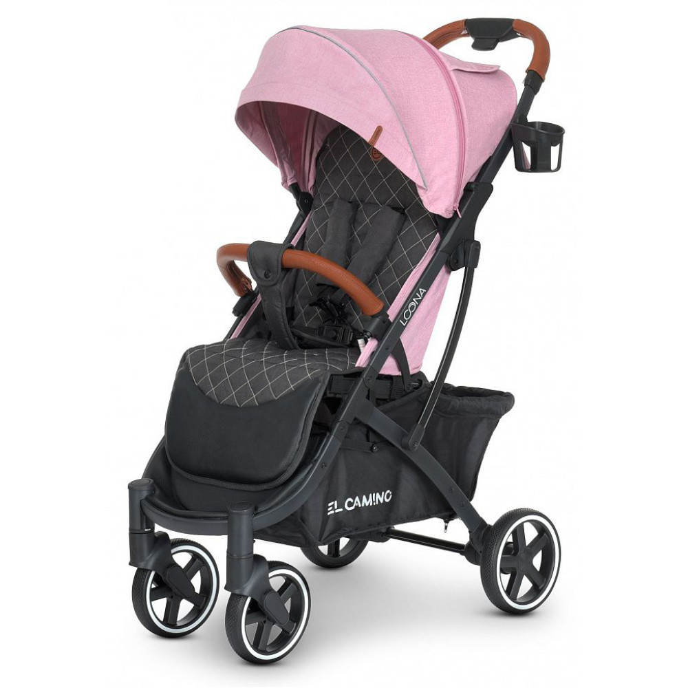 Прогулочная коляска El Camino Loona ME 1090L Pink