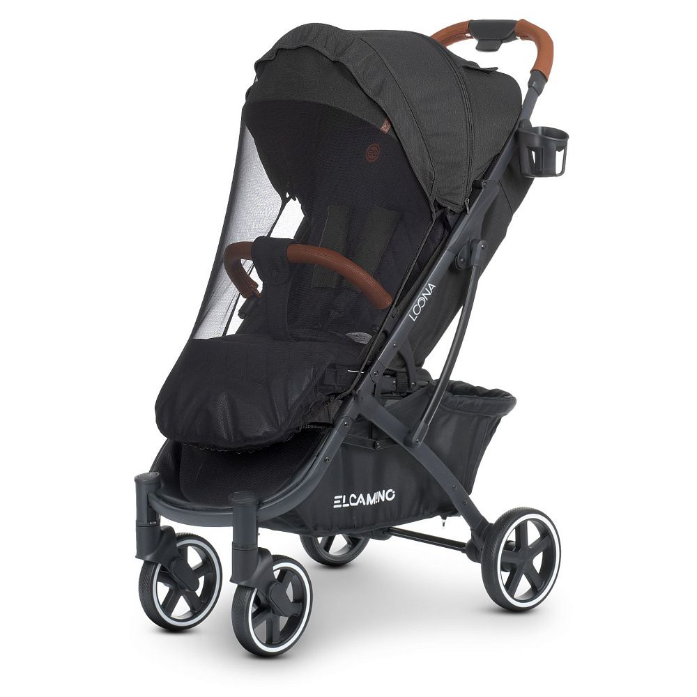 Прогулочная коляска El Camino Loona ME 1090-1 Black Ink