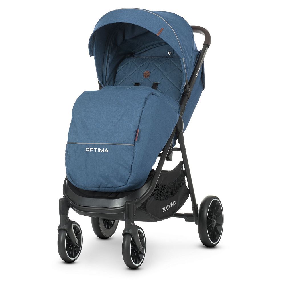 Прогулочная коляска El Camino Optima ME 1083 Navy Blue