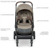 Коляска 2 в 1 El Camino Persona ME 1091-B Beige