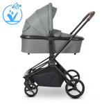 Коляска 2 в 1 El Camino Persona ME 1091-B Gray