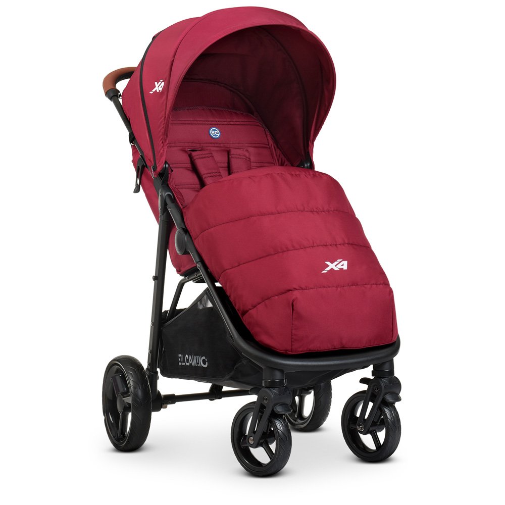 Прогулянкова коляска El Camino X4 ME 1024 Deep Red
