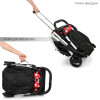 Прогулочная коляска El Camino Yoga II M 3910-3 Black-red