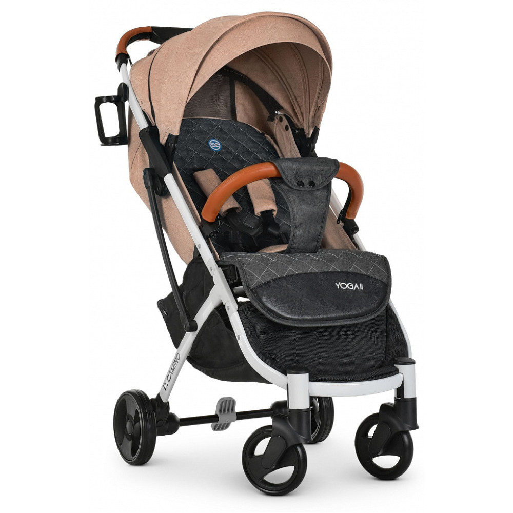 Прогулочная коляска El Camino Yoga II M 3910 Sand-W