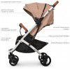 Прогулочная коляска El Camino Yoga II M 3910 Sand-W