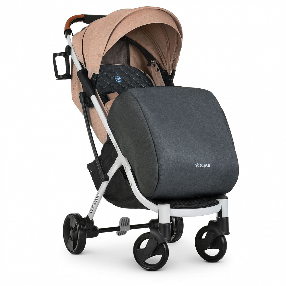 Прогулочная коляска El Camino Yoga II M 3910 Sand-W Прогулочная коляска El Camino Yoga II M 3910 Sand-W