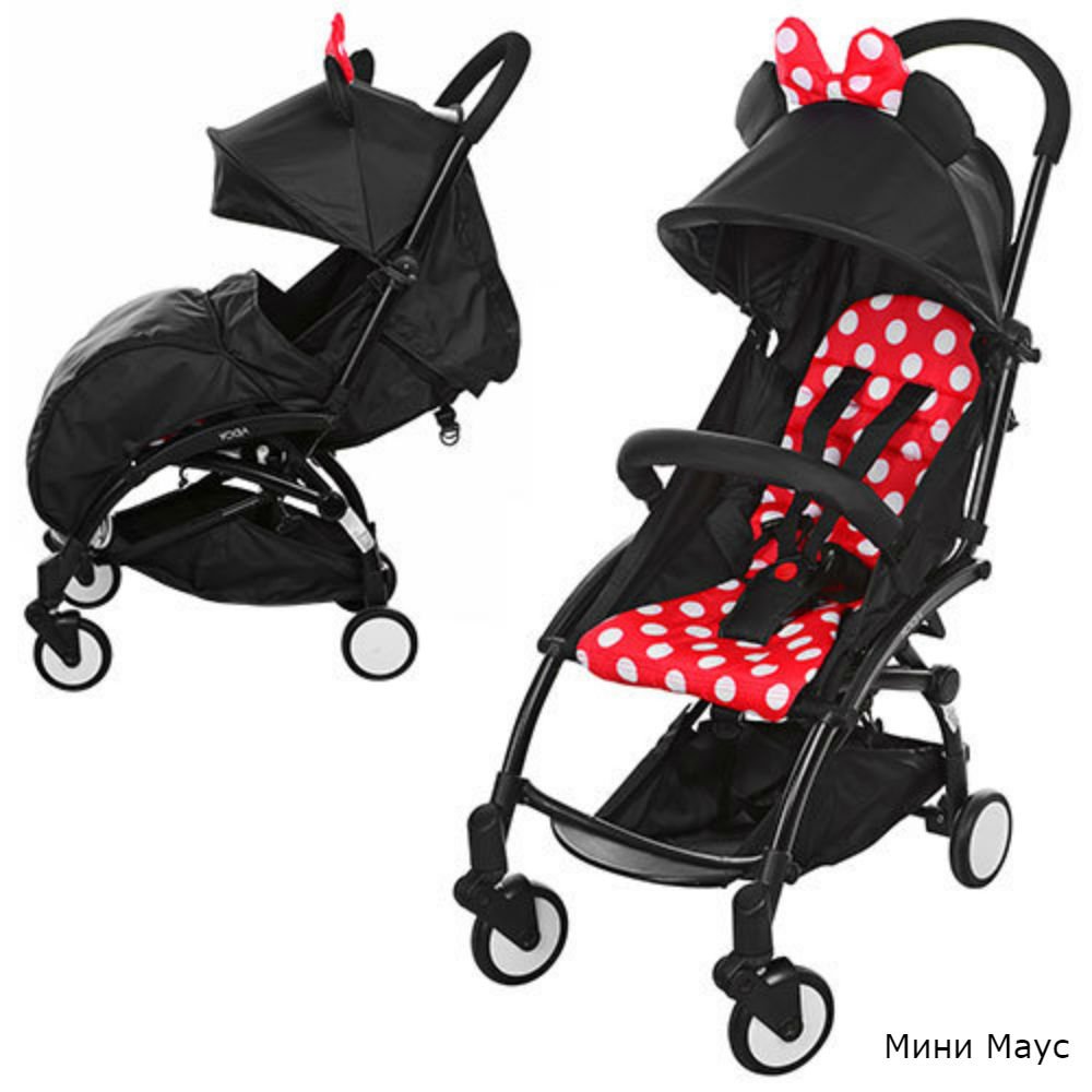 Прогулочная коляска El Camino Yoga M 3548-2-3 minnie mouse