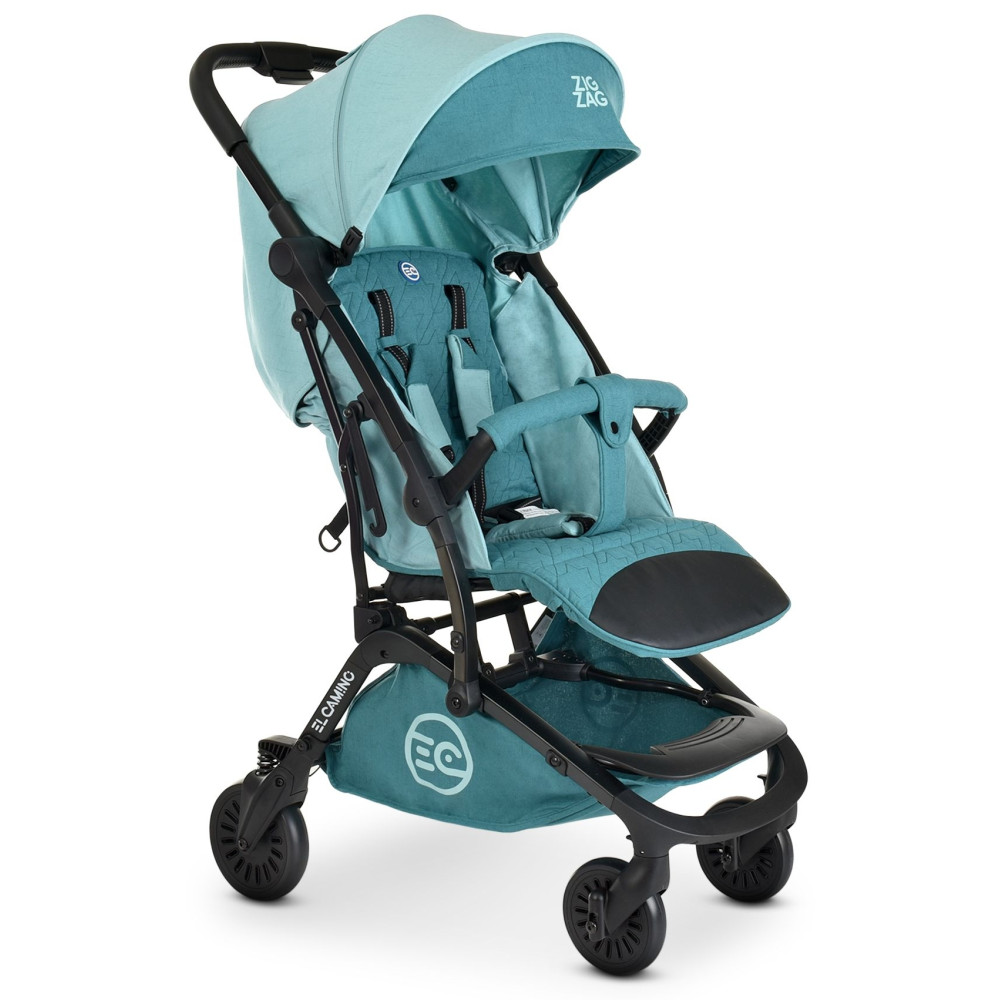 Прогулянкова коляска El Camino Zigzag ME 1040L Aquamarine