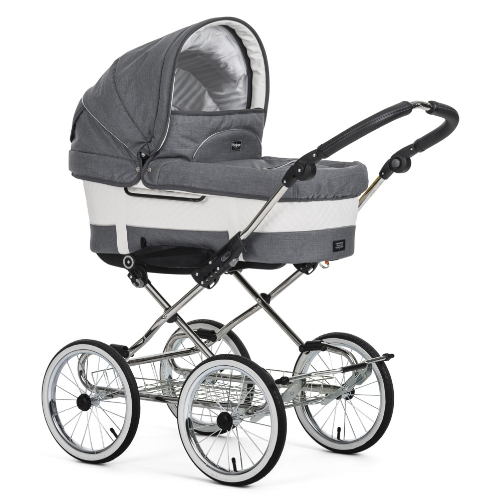 Класична коляска Emmaljunga Mondial De Luxe Lounge Grey