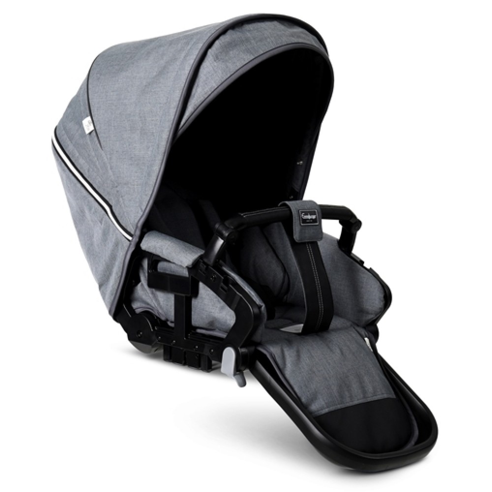 Коляска 2 в 1 Emmaljunga NXT Twin Lounge Grey