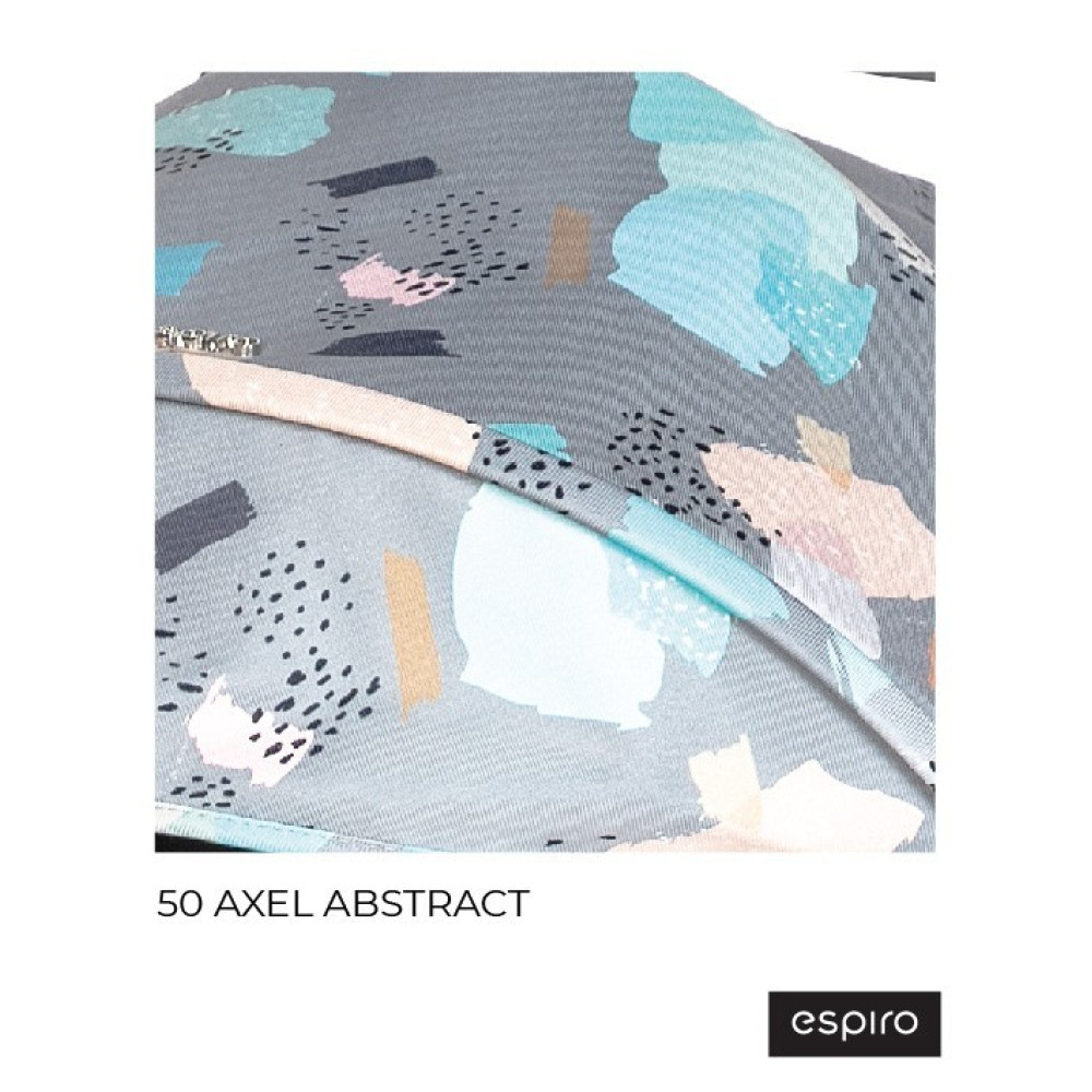 Прогулянкова коляска Espiro Axel 50 Gray abstract