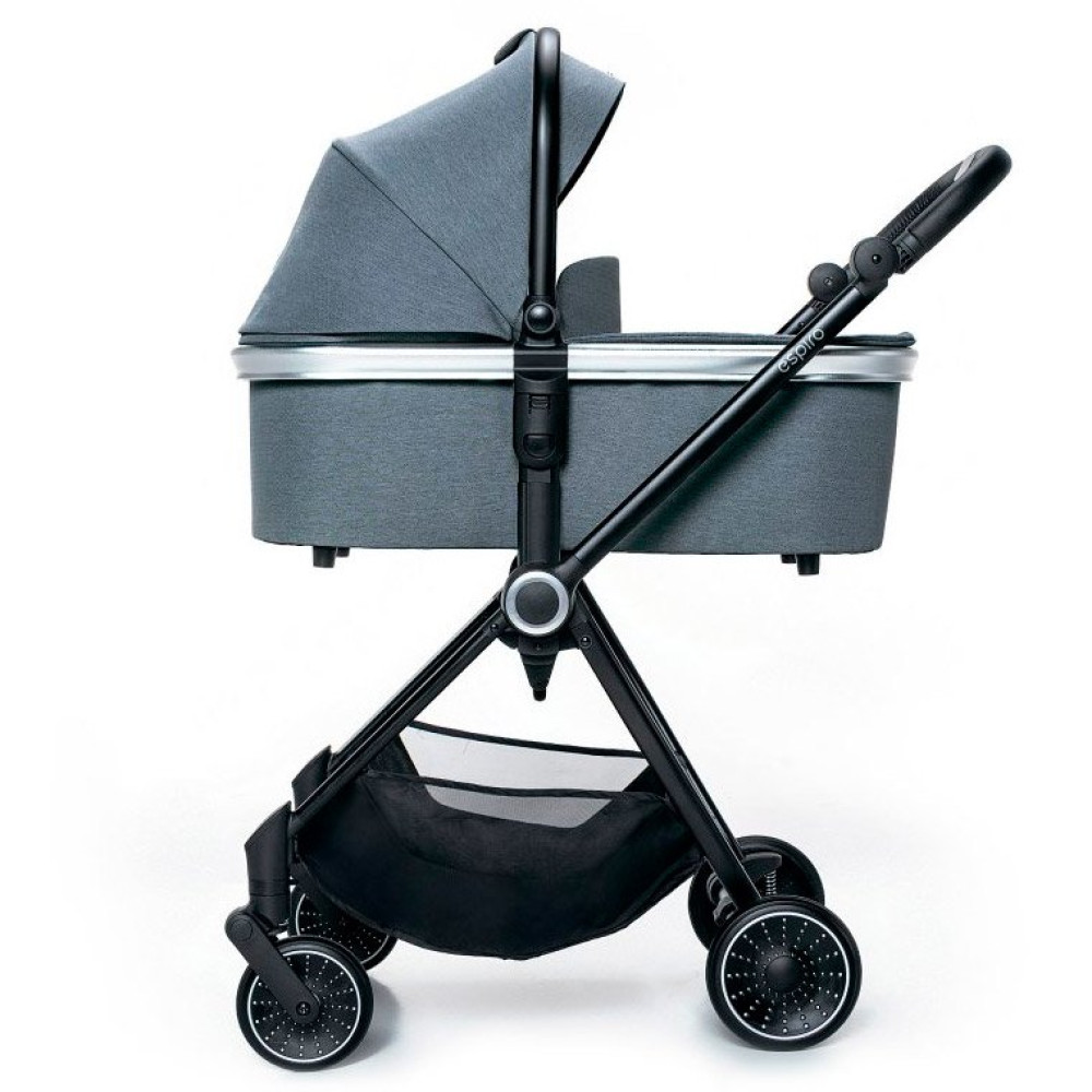Коляска 2 в 1 Espiro Galaxy Graphite street