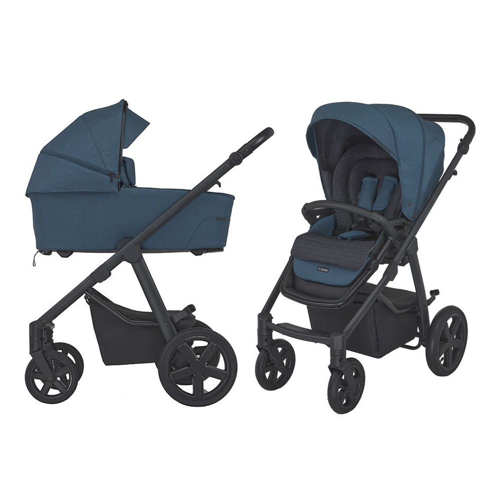 Коляска 2 в 1 Espiro Husky XL 2023 Blue Eisber 03. Коляска для ...