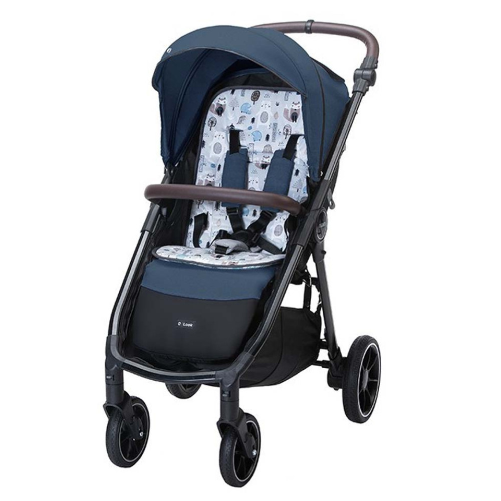 Прогулочная коляска Espiro Look G 2023 203 Dark Blue