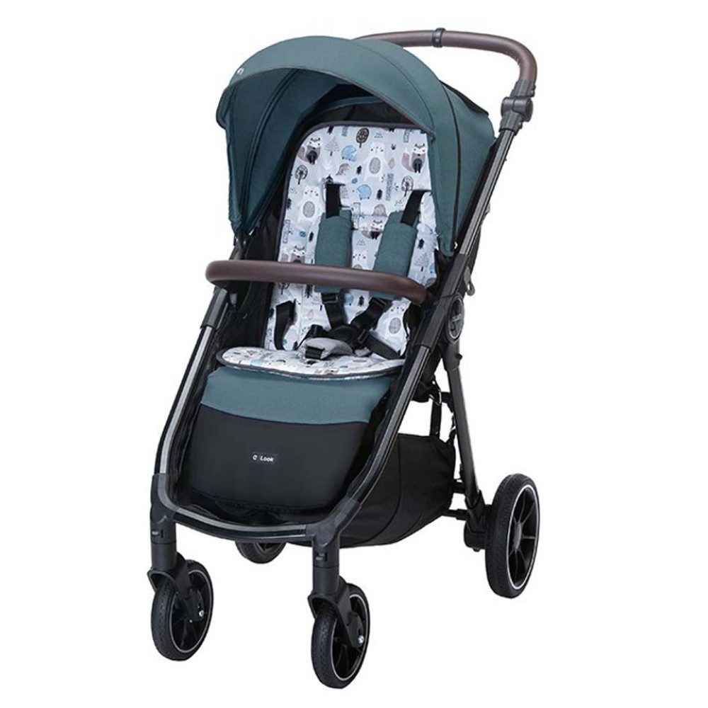 Прогулянкова коляска Espiro Look G 2023 205 Deep Turquoise