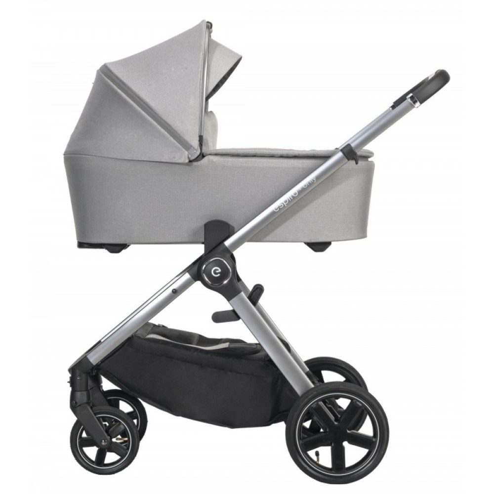 Коляска 2 в 1 Espiro Only New 07 Grey center (silver frame)