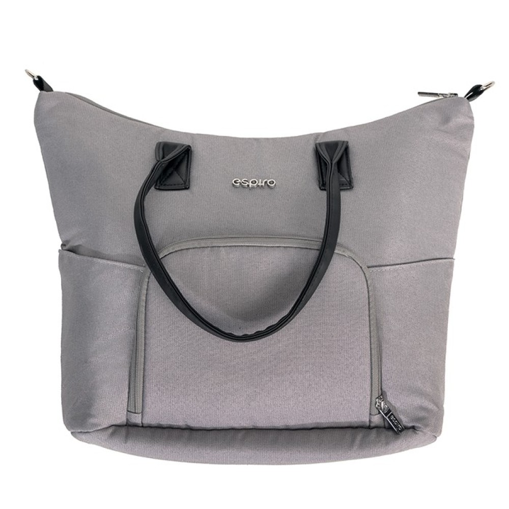 Коляска 2 в 1 Espiro Only New 07 Grey center (silver frame)