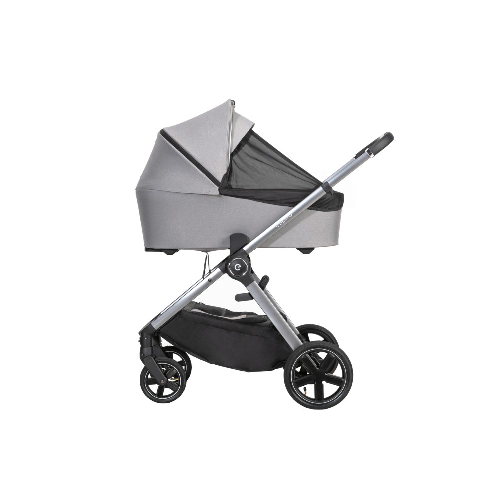 Коляска 2 в 1 Espiro Only New 10 Black space (silver frame)