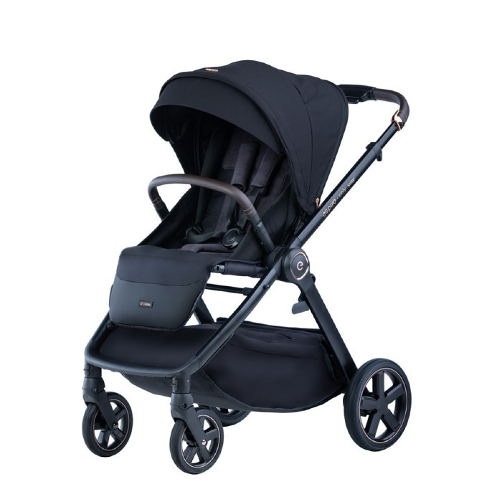 Прогулочная коляска Espiro Only Way 2023 Stylish Black Gel 210