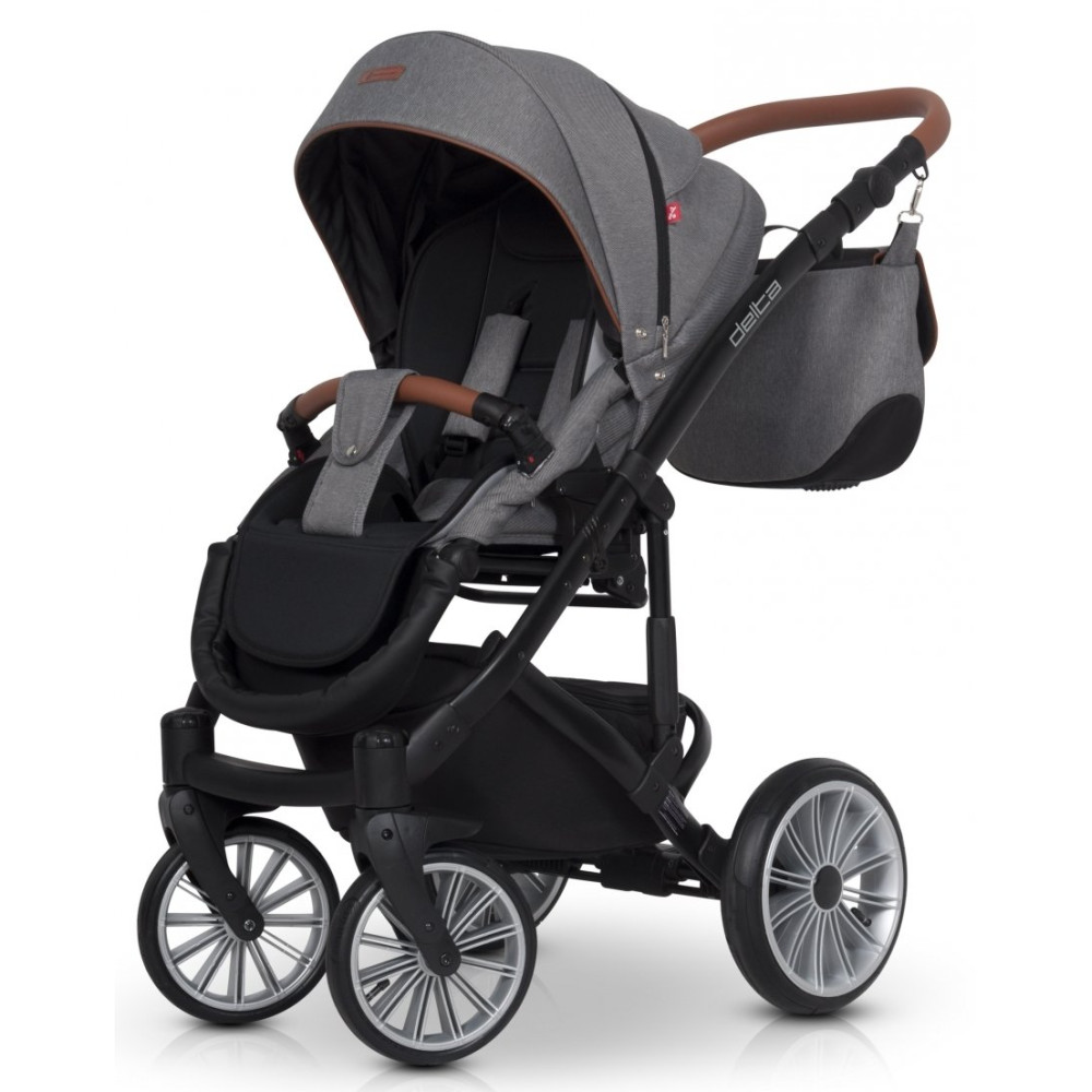 Коляска 2 в 1 Euro-Cart Delta Anthracite