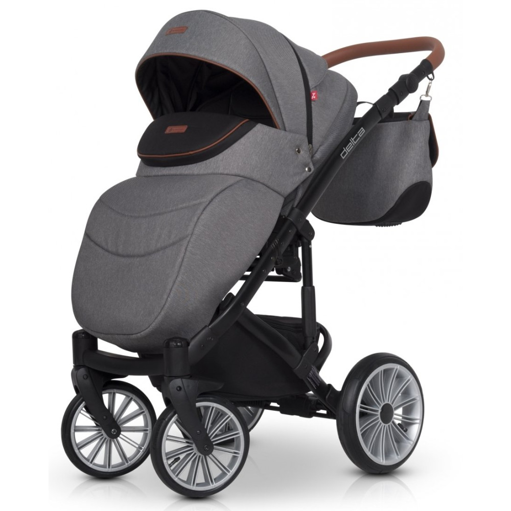 Коляска 2 в 1 Euro-Cart Delta Anthracite