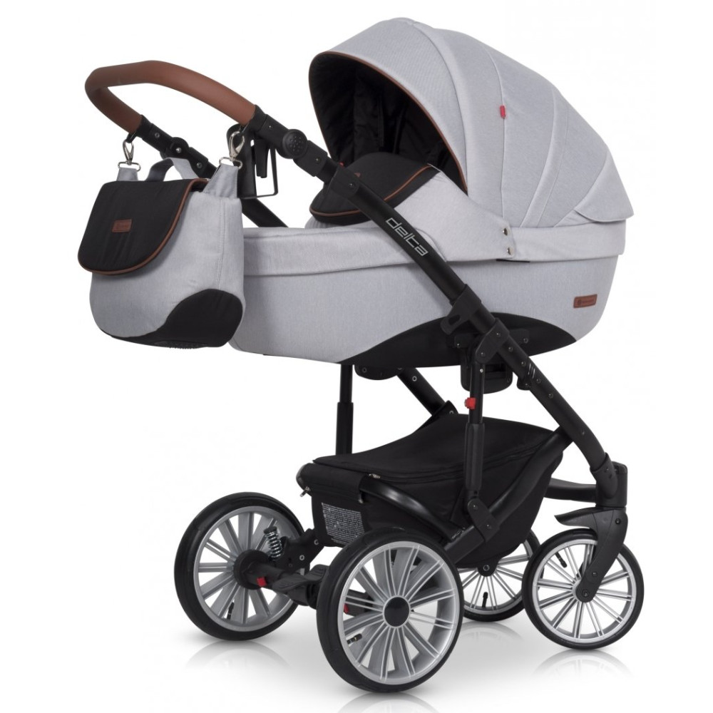 Коляска 2 в 1 Euro-Cart Delta Grey Fox