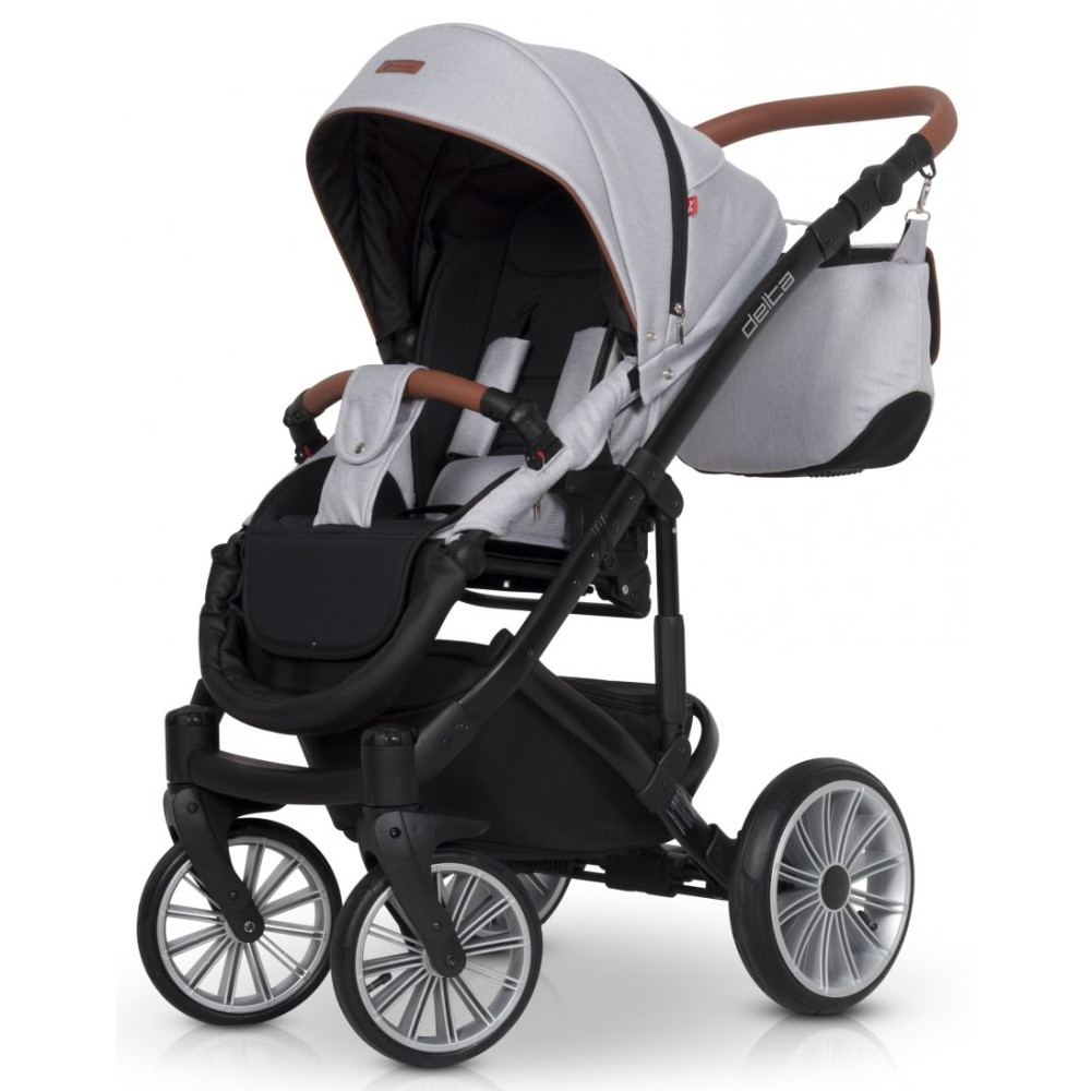 Коляска 2 в 1 Euro-Cart Delta Grey Fox Коляска 2 в 1 Euro-Cart Delta Grey Fox