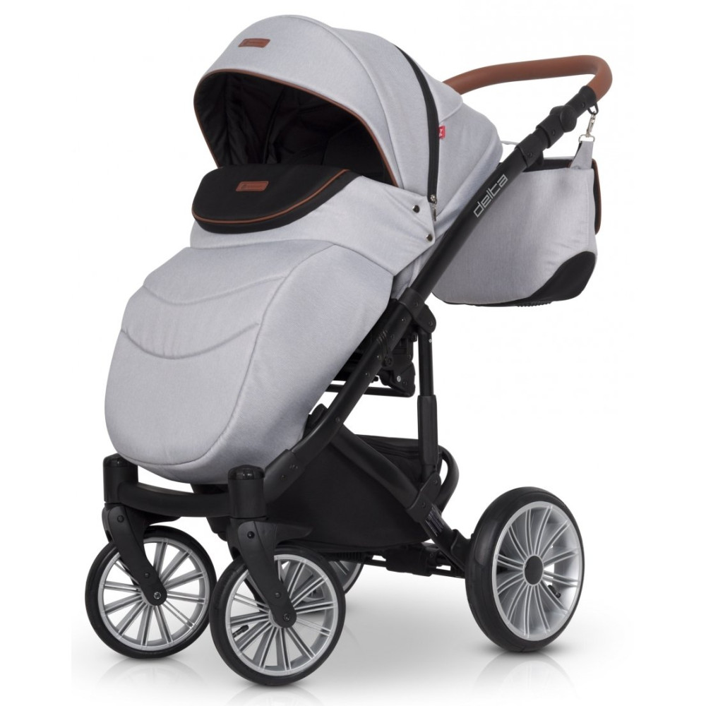 Коляска 2 в 1 Euro-Cart Delta Grey Fox Коляска 2 в 1 Euro-Cart Delta Grey Fox