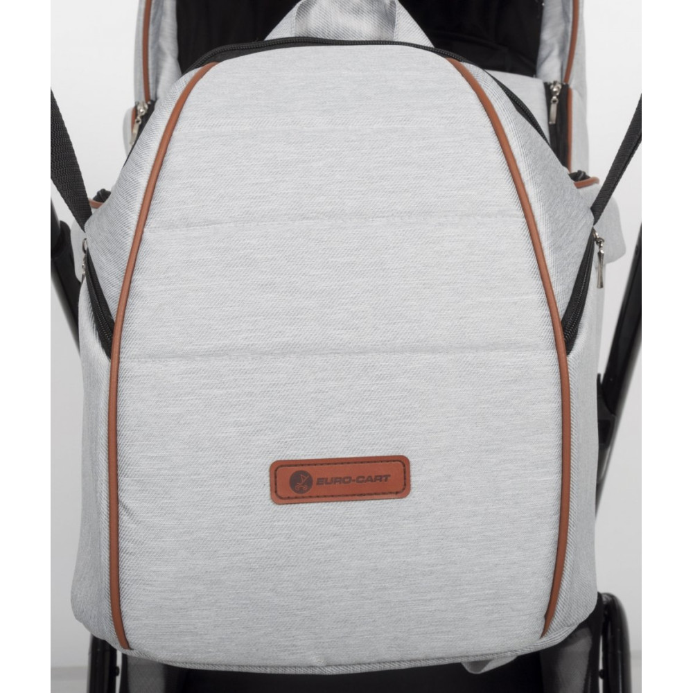 Коляска 2 в 1 Euro-cart Express Grey Fox