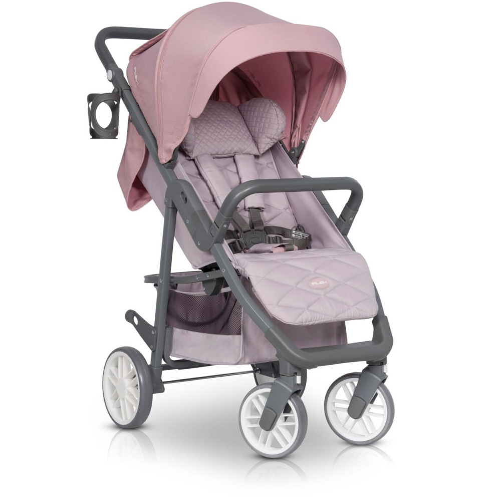 Прогулянкова коляска Euro-Cart Flex Powder pink