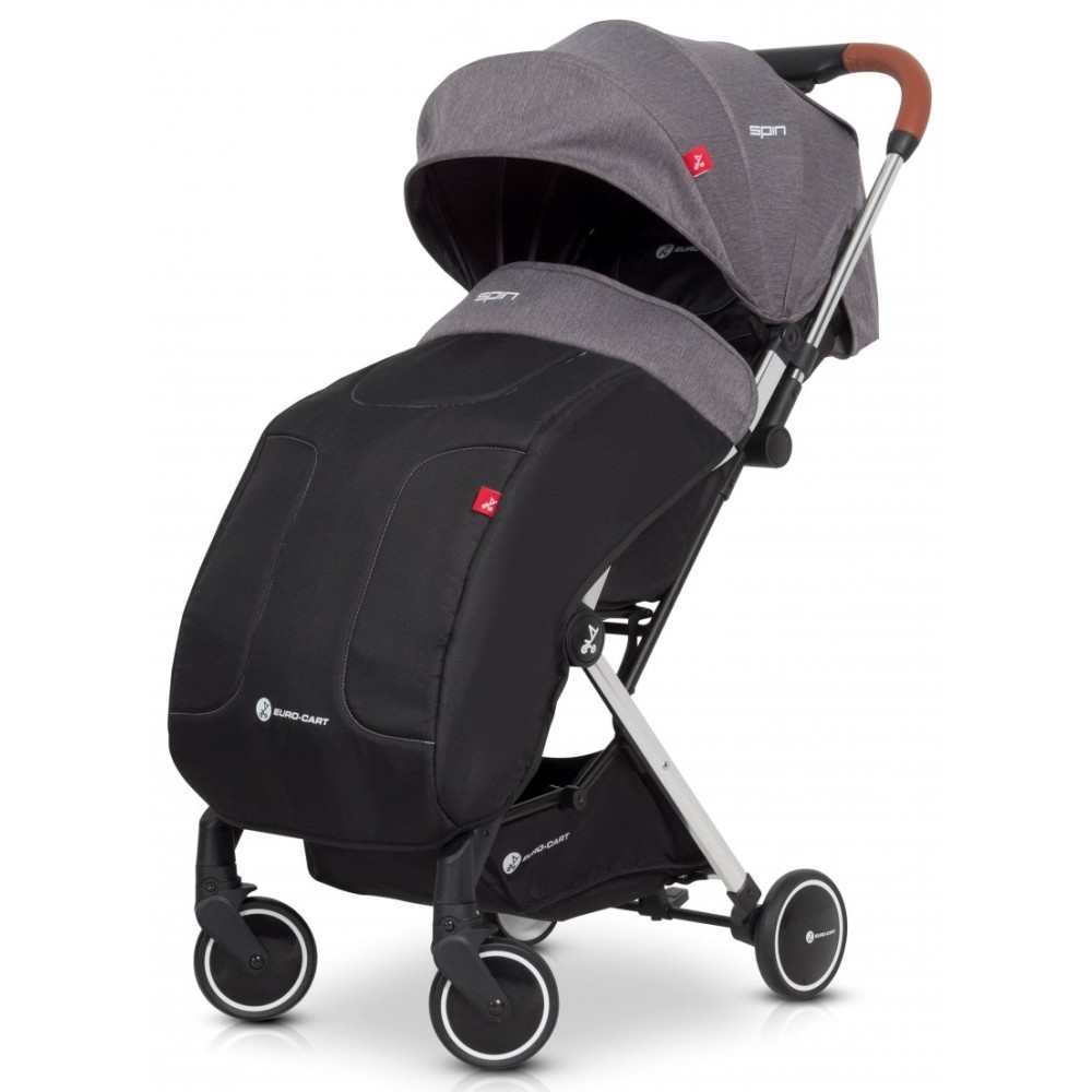 Прогулянкова коляска Euro-cart Spin Anthracite Прогулянкова коляска Euro-cart Spin Anthracite
