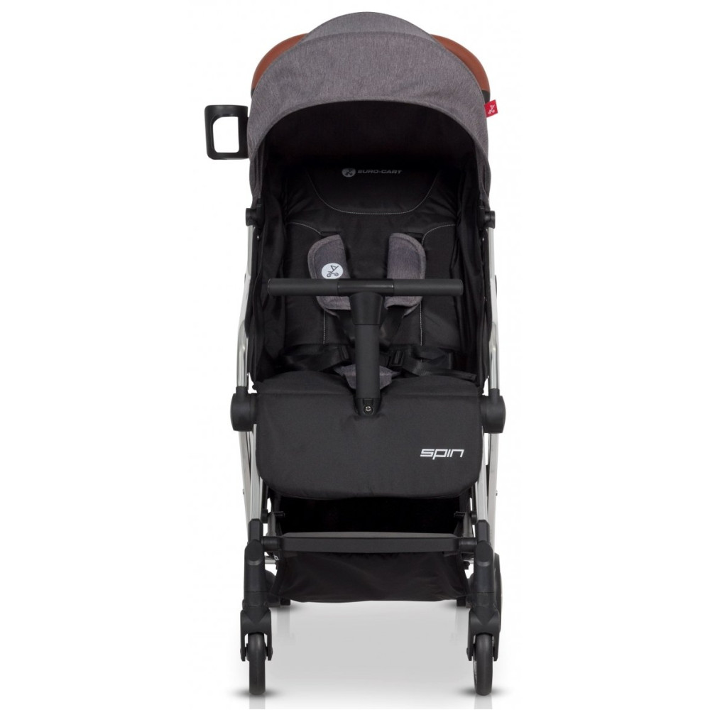 Прогулянкова коляска Euro-cart Spin Anthracite Прогулянкова коляска Euro-cart Spin Anthracite